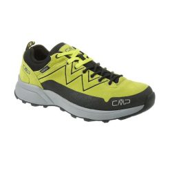 Buty trekkingowe męskie CMP Kaleepso Low Wp. Żółte buty trekkingowe CMP, bez wzorów, bez zapięcia. Za 269.99 zł.