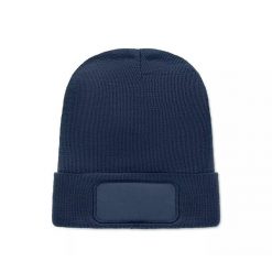 Czapka Sol's Capnit. Niebieskie czapki zimowe SOL'S, bez wzorów, z materiału. Za 29.00 zł.