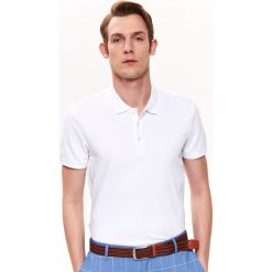T-SHIRT POLO Z FAKTURĄ DOPASOWANY. Bluzki z długim rękawem marki TOP SECRET. Za 69.99 zł.