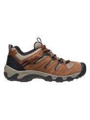 Keen Buty turystyczne "Headout" w kolorze jasnobrązowo-czarnym rozmiar: 42,5. Brązowe buty trekkingowe Keen, bez wzorów, z materiału, bez zapięcia, outdoorowe. Za 274.24 zł.