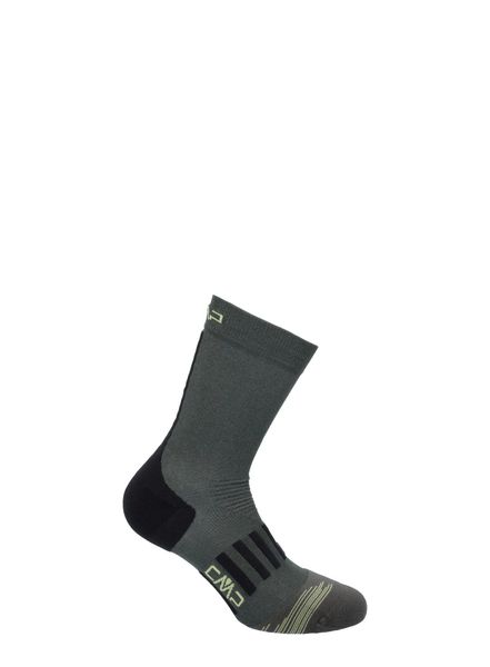 Skarpety trekkingowe męskie CMP Trekking Sock Low Microlon. Szare skarpety CMP, bez wzorów, z materiału. Za 49.00 zł.