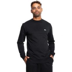 Polar z okrągłym dekoltem dla Mężczyzn BASIC Czarny. Czarne bluzy z polaru Quiksilver, m, bez wzorów, z bawełny, bez kaptura. Za 189.99 zł.