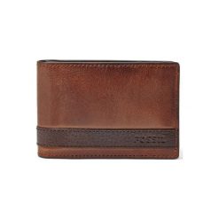 Fossil Portfel Męski Quinn Mny Cp Bf, Brązowy. Portfele Fossil. Za 169.00 zł.