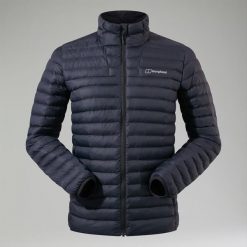 Kurtka ocieplana męska Berghaus Vaskye NH Jacket. Czarne kurtki Berghaus, m, bez wzorów, z materiału, bez kaptura. Za 698.49 zł.