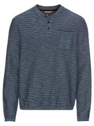 Camel Active Sweter w kolorze niebieskim rozmiar: L. Niebieskie swetry nierozpinane Camel Active, l, bez wzorów, z bawełny, bez kołnierzyka, bez ramiączek. Za 201.08 zł.
