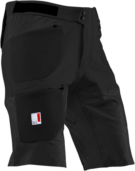 Spodenki rowerowe LEATT Shorts MTB AllMtn 3.0. Czarne spodenki rowerowe LEATT, l, bez wzorów, z materiału, rowerowe. Za 633.80 zł.