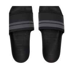 Klapki basenowe męskie Quiksilver Rivi Slide. Czarne klapki Quiksilver, z gumy. Za 169.99 zł.