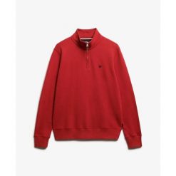 Pulower Superdry Preppy. Czerwone swetry nierozpinane Superdry, na zimę, m, bez wzorów, bez kołnierzyka, bez ramiączek. Za 327.70 zł.