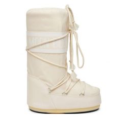 Śniegowce Moon Boot. Brązowe śniegowce Moon Boot, bez zapięcia. Za 859.99 zł.