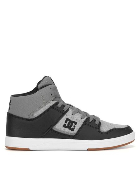 DC Shoes Sneakersy CURE HI TOP ADYS400072-GG4 Szary. Szare buty sportowe casual DC Shoes, bez wzorów, ze skóry, bez zapięcia. Za 207.99 zł.