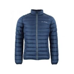 Cienka kurtka puchowa bez kaptura Peak Mountain. Niebieskie kurtki Peak Mountain, bez wzorów, z puchu, bez kaptura. W wyprzedaży za 319.00 zł.