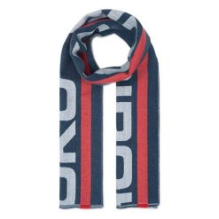 Szalik narciarski retro Siroko Bandai Blue. Niebieskie szaliki SIROKO, bez wzorów, z materiału. Za 85.00 zł.