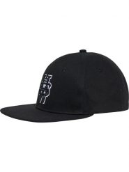 Czapka z prostym daszkiem Hummel SNAP CAP HSW uniwersalna. Czarne czapki z daszkiem Hummel, bez wzorów, z materiału. Za 65.00 zł.