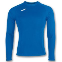 Koszulka termoaktywna do piłki nożnej męska Joma Fleece z długim rękawem. Niebieskie bielizna termoaktywna Joma, l, bez wzorów, bez ramiączek, do piłki nożnej. Za 109.99 zł.