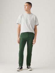 Levi´s Spodnie chino w kolorze zielonym rozmiar: W33/L34. Zielone eleganckie spodnie l. Za 193.70 zł.