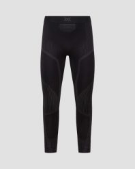 Kalesony męskie X-Bionic Invent Pants X Black B120. Czarne bielizna termoaktywna X BIONIC, l, bez wzorów, z materiału, bez ramiączek, do biegania. Za 460.00 zł.