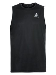 Odlo Top "Essential" w kolorze czarnym do biegania rozmiar: XL. Czarne t-shirty sportowe ODLO, bez wzorów, z materiału, bez ramiączek, do biegania. Za 72.45 zł.