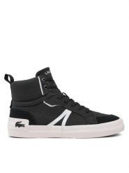Lacoste Sneakersy L004 Mid 0722 2 Cma 743CMA0056312 Czarny. Czarne buty sportowe casual LACOSTE, bez wzorów, z materiału, bez zapięcia. Za 419.99 zł.