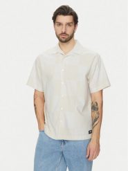 Vans Koszula VN000M18E681 Biały Regular Fit. Białe koszule Vans, m, bez wzorów, z bawełny, bez kołnierzyka, bez ramiączek. Za 189.99 zł.