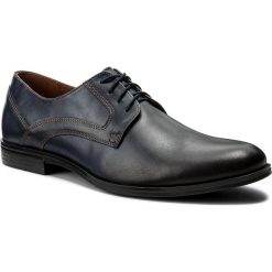 Półbuty SERGIO BARDI - Caramanico SS127329418MD 107. Niebieskie eleganckie półbuty Sergio Bardi, bez wzorów, ze skóry, bez obcasa, bez zapięcia. W wyprzedaży za 179.00 zł.