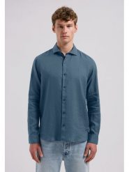 DSTREZZED Koszula w kolorze niebieskim rozmiar: 3XL. Niebieskie koszule Dstrezzed, xl, bez wzorów, bez kołnierzyka, bez ramiączek. Za 188.85 zł.