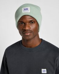 LEE MĘSKA CZAPKA WORKWEAR BEANIE POND 112358299 LP75016263. Czapki zimowe Lee, bez wzorów. Za 79.99 zł.