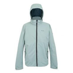 Kurtka wodoodporna Regatta Oakhowe. Niebieskie kurtki Regatta, bez wzorów, bez kaptura. W wyprzedaży za 289.00 zł.