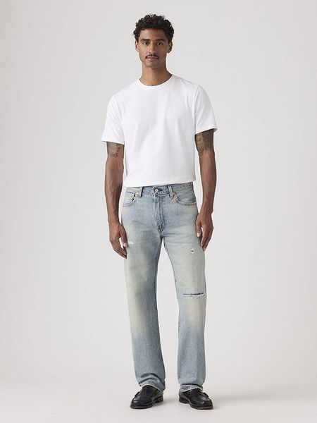 Levi's Dżinsy "555" - Relaxed fit - w kolorze błękitnym rozmiar: W30/L32. Niebieskie jeansy Levi's®, l. Za 260.14 zł.