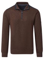 CASAMODA Sweter w kolorze brązowym rozmiar: XXL. Brązowe swetry nierozpinane CASAMODA, xxl, bez wzorów, z bawełny, bez kołnierzyka, bez ramiączek. Za 143.56 zł.