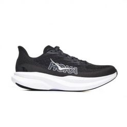 Buty do biegania męskie Hoka One One One One Mach 6. Czarne buty do biegania Hoka One One, bez wzorów, z materiału, bez zapięcia, do biegania. Za 697.00 zł.