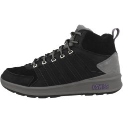 Buty do chodzenia męskie K-Swiss Vista Trainer Mid. Brązowe buty sportowe casual K-SWISS, bez wzorów, z materiału, bez zapięcia. Za 545.00 zł.
