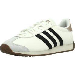 Buty ADIDAS RUNVISTA Biały. Białe buty trekkingowe Adidas, bez wzorów, ze skóry, bez zapięcia. Za 285.50 zł.