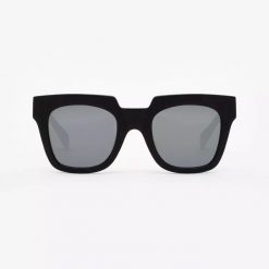 OKULARY HAWKERS X PAULA ECHEVARRIA BLACK MATTE CHROME MONDAINE. Czarne okulary przeciwsłoneczne Hawkers. Za 99.99 zł.