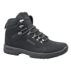 Buty zimowe męskie, Kappa Dolomo Mid. Czarne buty sportowe casual Kappa, na zimę, bez wzorów, bez zapięcia. Za 135.00 zł.