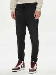 Jack&Jones Joggery Gordon 12249140 Czarny Tapered Fit. Czarne joggery i bojówki Jack&Jones, l, bez wzorów, z bawełny. Za 169.99 zł.