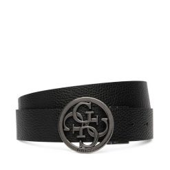 Pasek Guess. Czarne paski Guess, z aplikacjami. Za 284.99 zł.