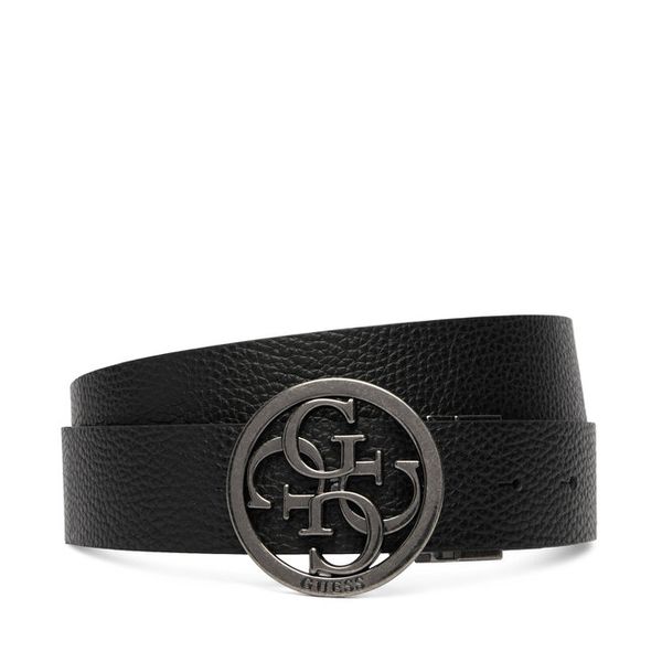 Pasek Guess. Czarne paski Guess, z aplikacjami. Za 284.99 zł.