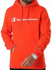 Bluza męska Champion Hooded. Brązowe bluzy z kapturem Champion, m, bez wzorów, z bawełny, z kapturem. Za 249.00 zł.