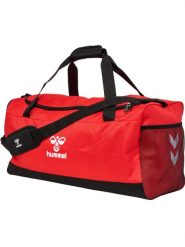 Torba sportowa Hummel Core 2.0. Czarne torby na ramię Hummel, bez wzorów, z materiału, na ramię, bez dodatków. Za 236.00 zł.