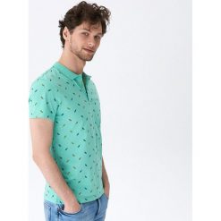 Koszulka polo z nadrukiem - Zielony. Koszulki polo sportowe House. Za 59.99 zł.
