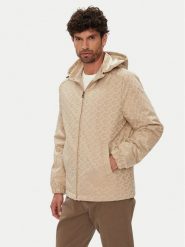 Guess Kurtka przejściowa M5YL14 WHEW2 Beżowy Regular Fit. Brązowe kurtki Guess, m, z aplikacjami, z syntetyku, bez kaptura. Za 529.99 zł.