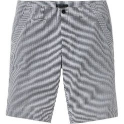 Bermudy chino z kory bonprix czarno-biały w paski. Eleganckie spodnie marki Under Armour. Za 89.99 zł.
