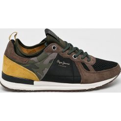 Pepe Jeans - Buty Tinker Pro-73. Niebieskie buty sportowe casual Pepe Jeans, bez wzorów, z jeansu, bez zapięcia. W wyprzedaży za 269.90 zł.