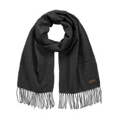 Szalik Barts Soho. Czarne szaliki Barts, bez wzorów, z materiału. Za 149.00 zł.