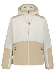 Icepeak Kurtka polarowa "Eads" w kolorze beżowo-kremowym rozmiar: S. Brązowe kurtki Icepeak, s, bez wzorów, z polaru, bez kaptura. Za 183.15 zł.