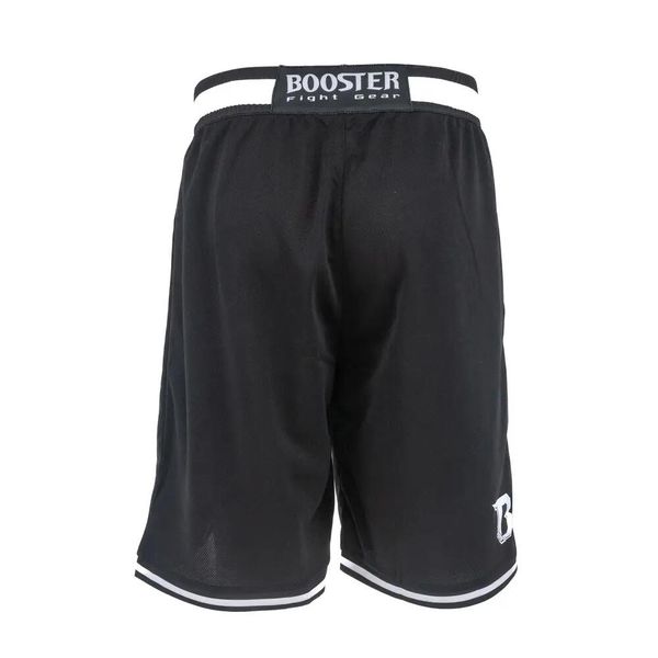 Spodenki treningowe Booster Fight Gear Rapid Strike Pro 1. Czarne krótkie spodenki sportowe BOOSTER FIGHT GEAR, s, bez wzorów, z materiału. Za 259.50 zł.