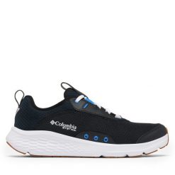 Trekkingi Columbia. Czarne buty trekkingowe Columbia, bez wzorów, bez zapięcia. Za 429.99 zł.