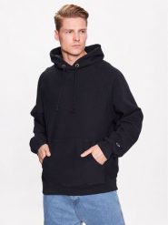 Champion Bluza 217979 Czarny Regular Fit. Czarne bluzy Champion, m, bez wzorów, z bawełny, bez kaptura. Za 199.99 zł.