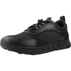 Buty GEOX D46XUA 054FU Czarny. Czarne buty turystyczne Geox, bez wzorów, z materiału, bez zapięcia, na fitness i siłownię. Za 319.99 zł.
