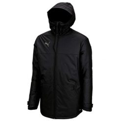 Męska Kurtka TeamFinal 21. Czarne kurtki Puma, m, bez wzorów, bez kaptura. Za 813.99 zł.
